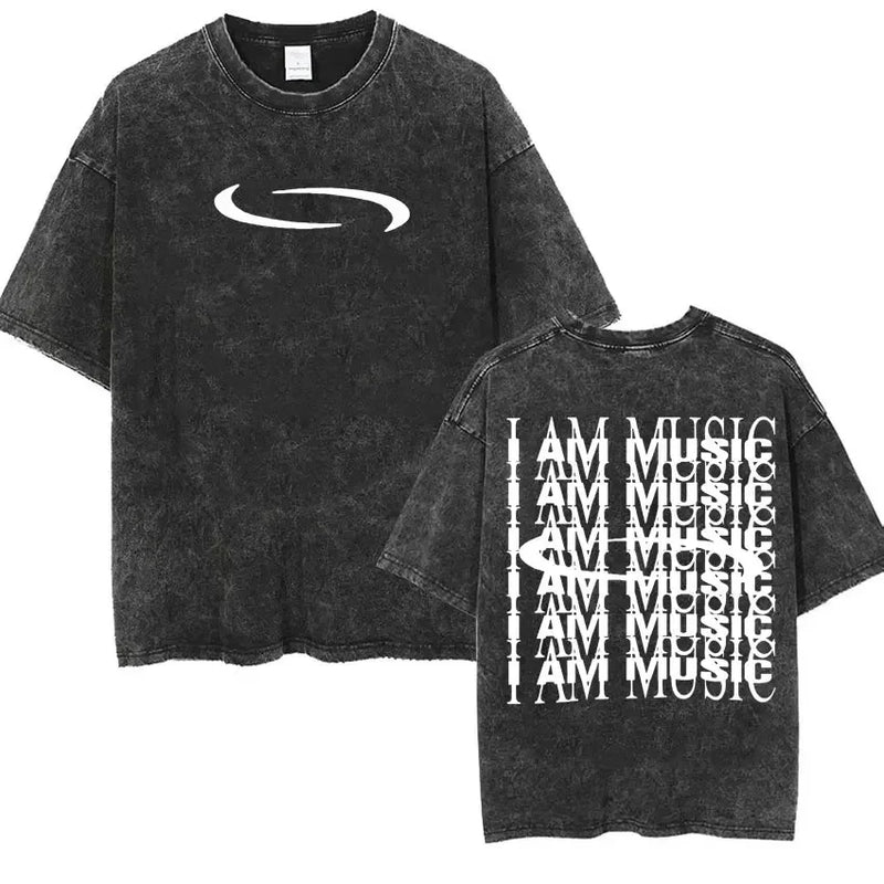 Camisa I AM MUSIC x Whole Lotta Red
