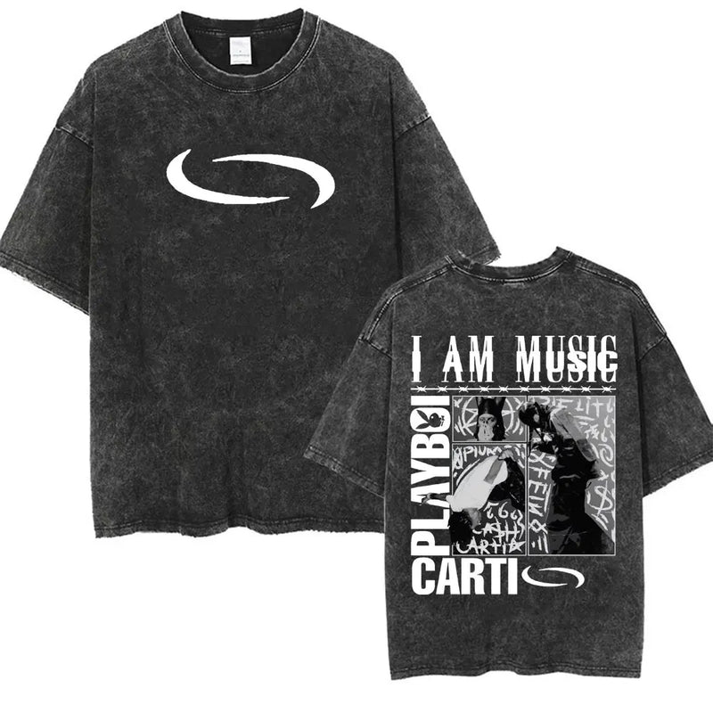 Camisa I AM MUSIC x Whole Lotta Red