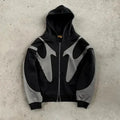 Moletom Y2K Galaxy Drop c/ 2 Zíperes