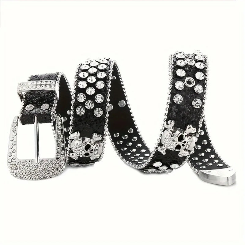 Cinto Style Y2K Com Strass + 6 Cores